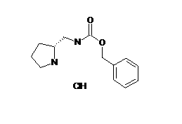 Benzyl [(2R)-2-pyrrolidinylmethyl]carbamate hydrochloride (1:1)
